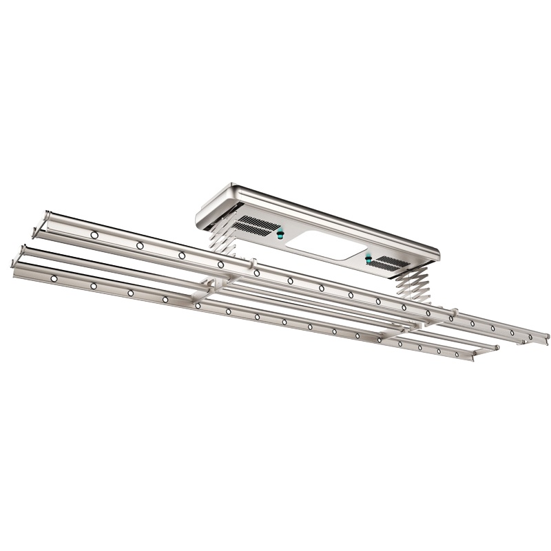 【苏宁推荐|线下同款】好太太电动升降晾衣架智能遥控阳台照明风干消毒室内外晒衣架铝合金