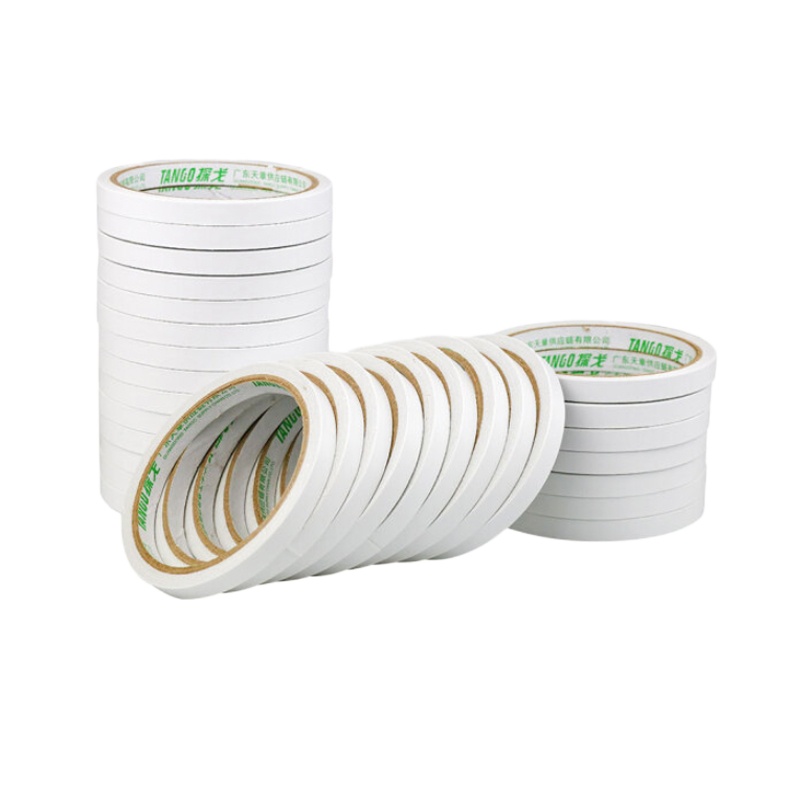 窄双面胶带两面胶办公文具用品强粘性胶带可手撕胶带