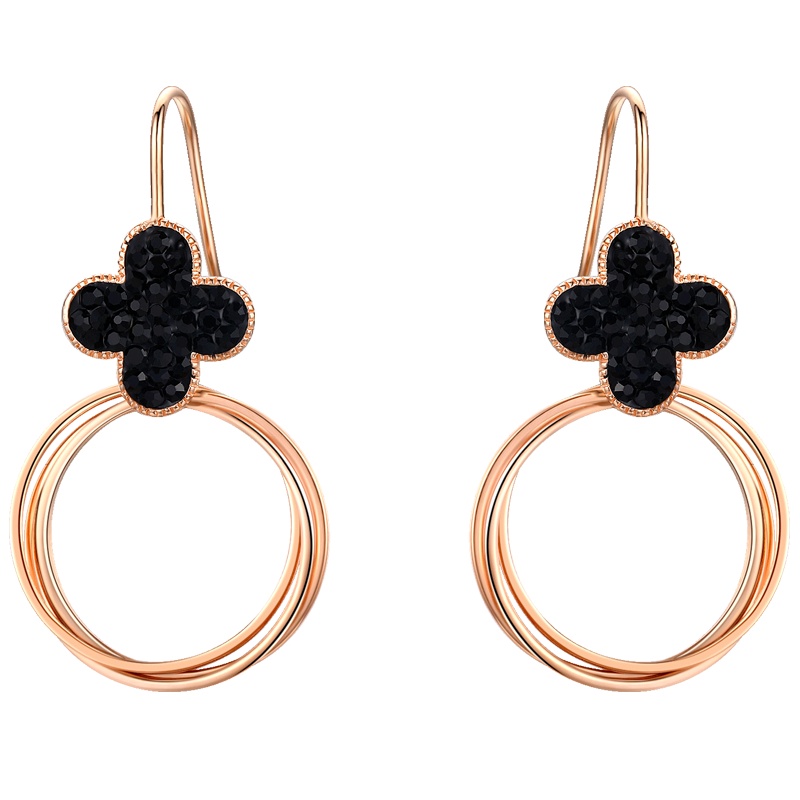 佰色传情纯银耳环耳坠女气质长款网红高级感2019新款潮耳饰