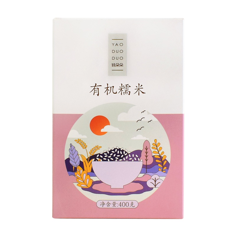 姚朵朵有机糯米400g*1盒