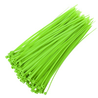 [苏宁自营]勒塔(LETA) 绿色尼龙扎带4×200mm(100根)捆/绑/理/束线带LT-PPE560