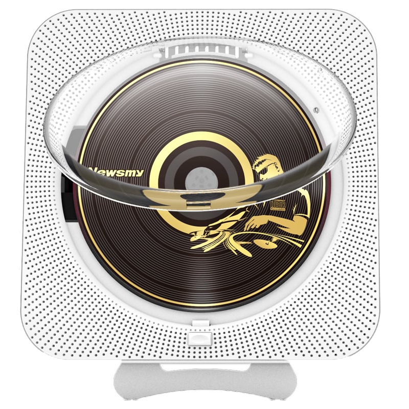 纽KC608壁挂式CD机专辑播放器 家用高清便携英语学习cd机随身听学生儿童蓝牙音乐cd播放机复读机