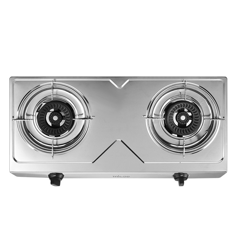 四季沐歌(MICOE)燃气灶煤气灶双眼灶炉灶灶台不锈钢熄火保护老式家用T01大火力单灶炉盘炉具双灶台式煤气炉单灶具液化气
