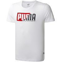 PUMA彪马男装运动服百搭休闲跑步健身短袖T恤581910