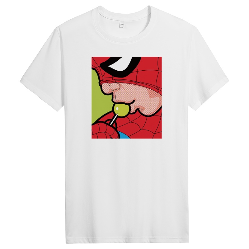 纯棉短袖t恤男士春夏季休闲青年时尚修身圆领上衣 DT10330