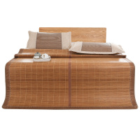 泰念(Tai nian)2020新款凉席双面可用宿舍学生竹凉席子夏季双面折叠单/双人1.5米1.2学生宿舍凉席/凉枕套件