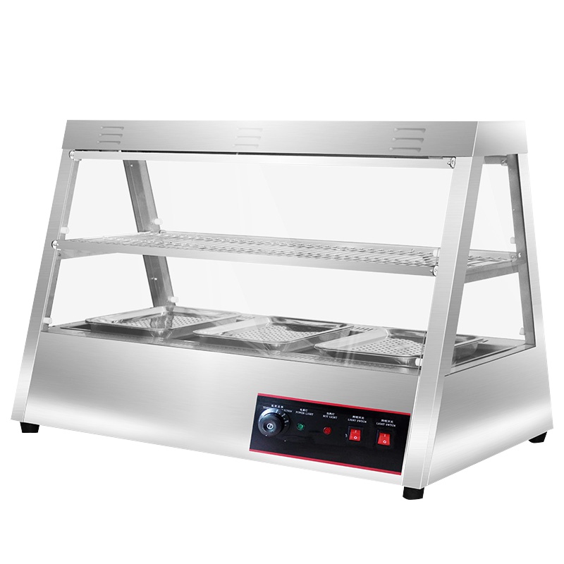 飞天鼠(FTIANSHU) 保温柜商用 面包蛋挞汉堡炸鸡食品饮料加热柜保温柜展示柜热饮柜 1.1米不锈钢款