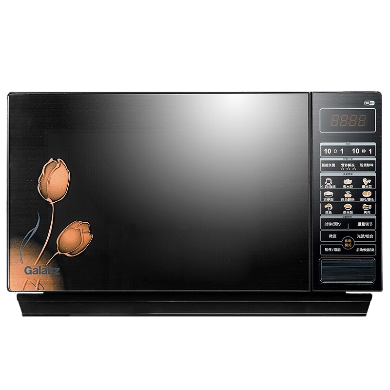 Galanz/格兰仕 微波炉 HC-83303FB 23L APP智控 家用光波炉 平板易清洗 光波烧烤 蒸汽QQ
