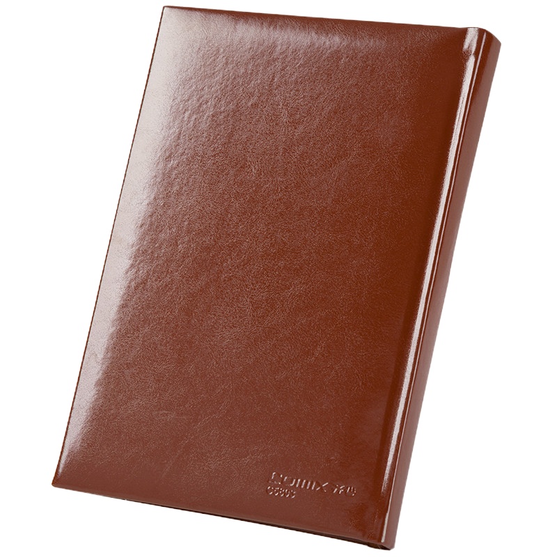 齐心(COMIX)C5803 皮面笔记本 25K 146张 颜色随机 5本装