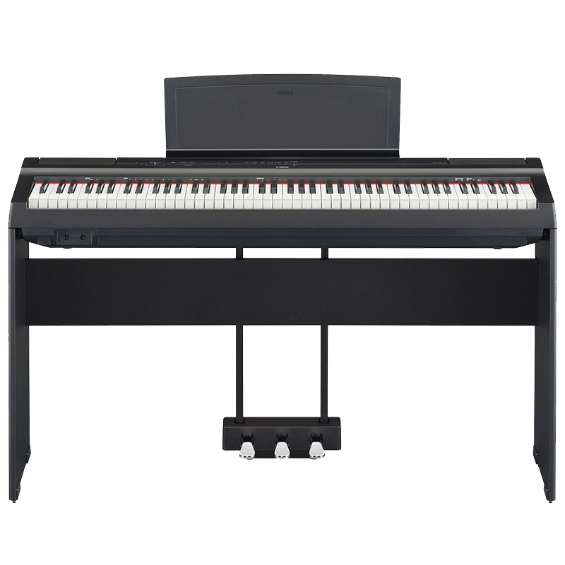雅马哈电钢琴P-125B P125WH电子数码钢琴88键重锤顺丰/德邦送到家