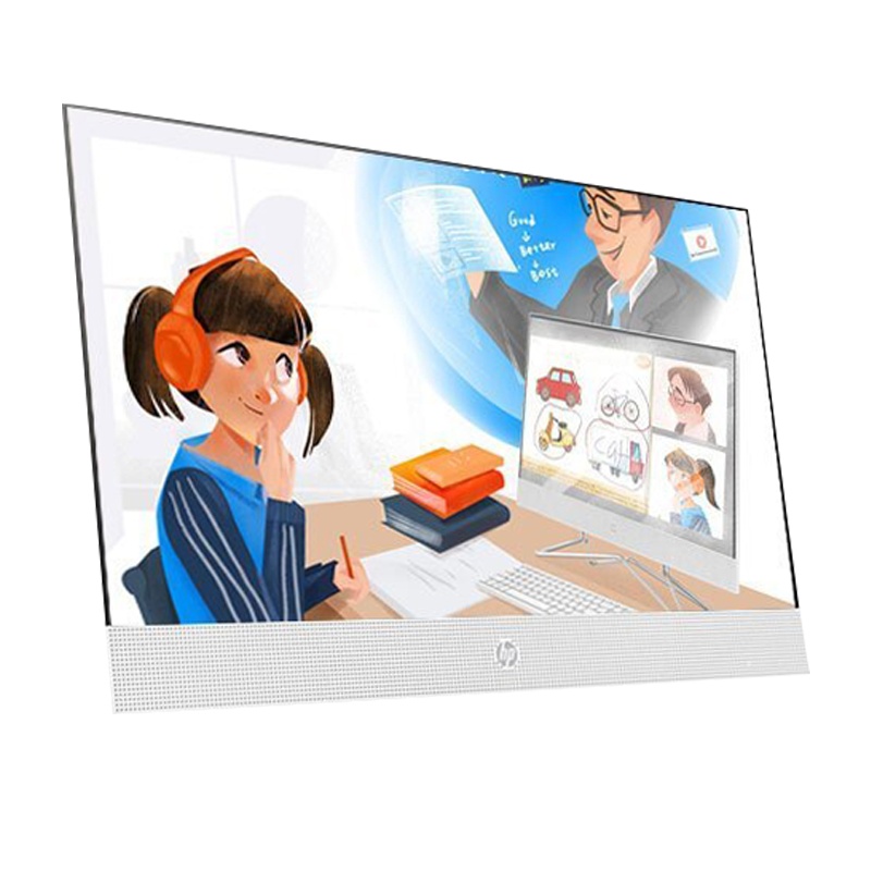 惠普(HP)小欧 21.5英寸高清一体机电脑 家用办公娱乐学习一体机电脑 J4025 4G 256GB固态 UMA 无线蓝牙 三年上门 FHD高色域