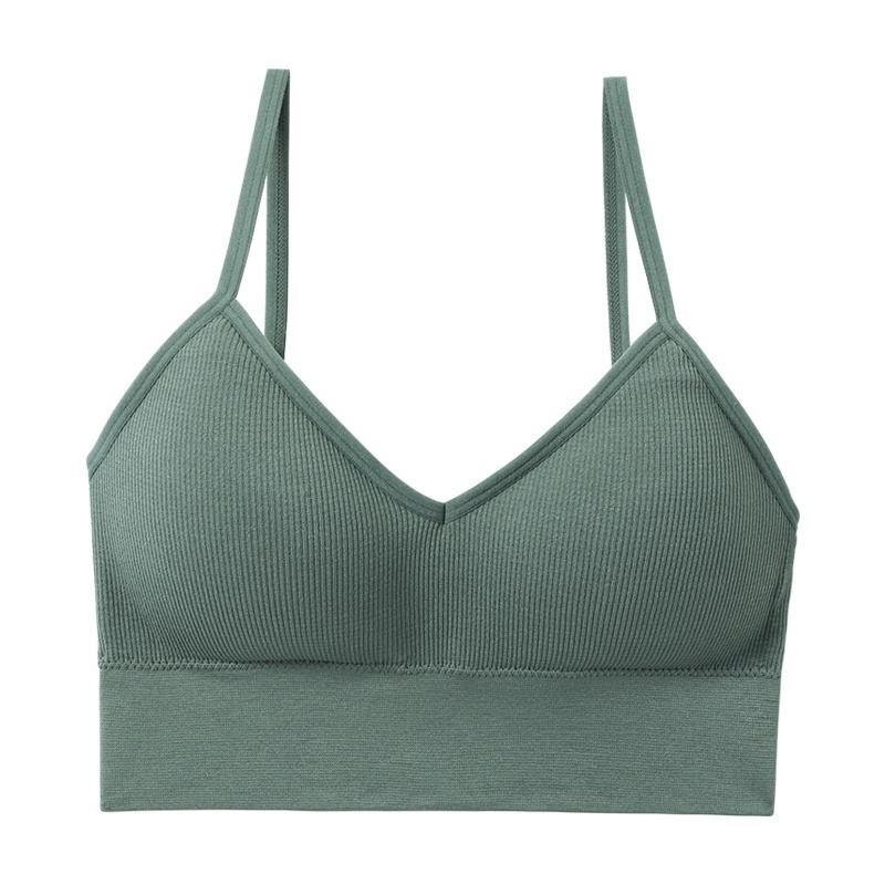 俞兆林无钢圈女士内衣 裹胸式内衣少女小吊带文胸可拆卸胸垫