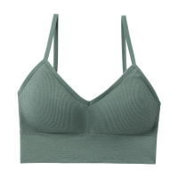 俞兆林无钢圈女士内衣 裹胸式内衣少女小吊带文胸可拆卸胸垫