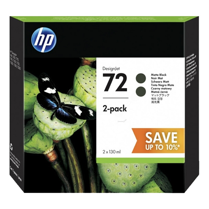 宏兴旺业惠普(HP)72号墨盒 C9403A 消光黑MK 双支装