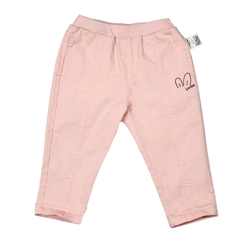 洛克泰迪儿童裤子春秋新款女童长裤可爱小女孩家居服外出服