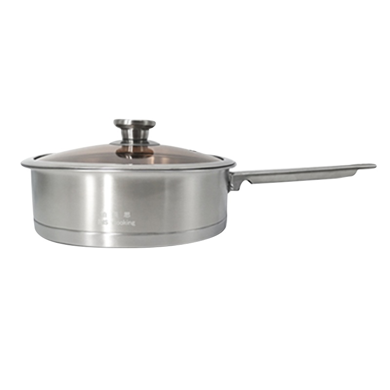 铂美思PLATINUM BEAUTY煎锅单柄不锈钢煎锅平底锅 思琳系列