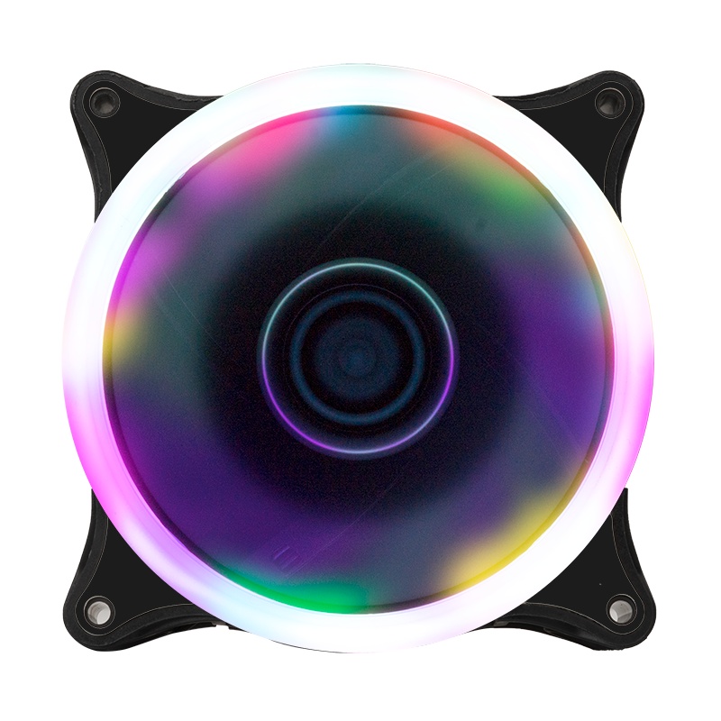 IPASON/攀升 VTG台式炫光静音光轮电脑机箱风扇12cm机箱散热风扇 四个99