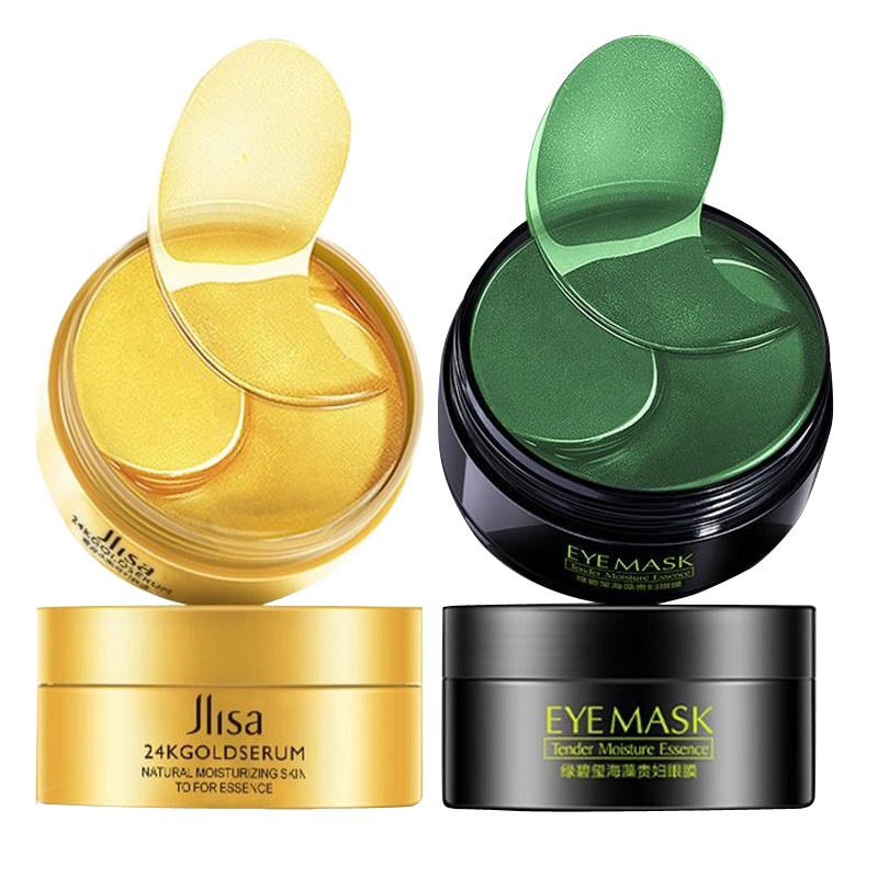 [60贴]黄金眼膜贴去皱纹去眼袋去黑眼圈补水保湿提拉紧致正品