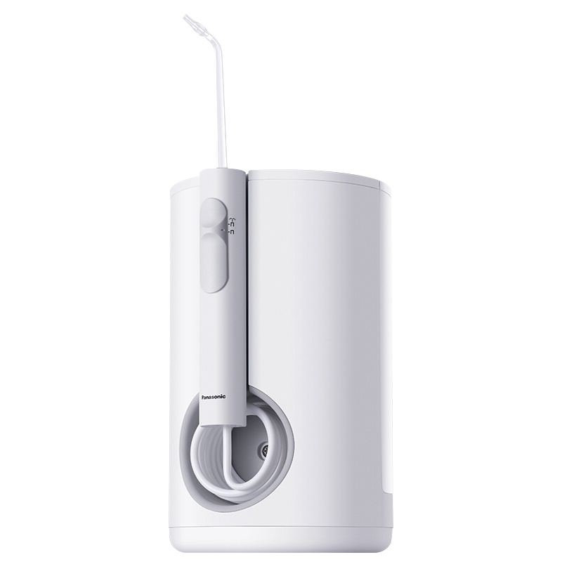 松下(Panasonic)冲牙器 水牙线 家用电动洗牙器 超声波水流 口腔冲洗洁牙器EW1611W