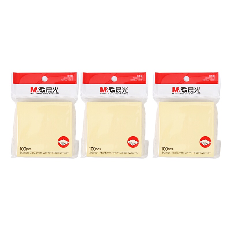 晨光 YS-03 76*76mm便利贴 100页 20本/组