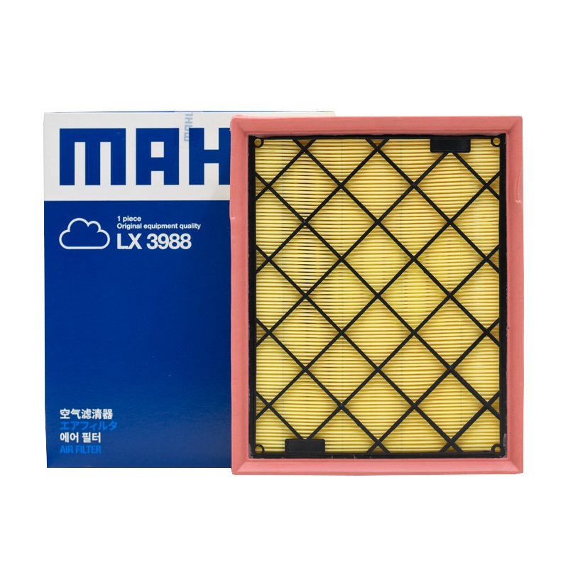 马勒(MAHLE)空气滤LX3988适配13-18款蒙迪欧/15-17款金牛座/锐界/15-18款林肯MKZ