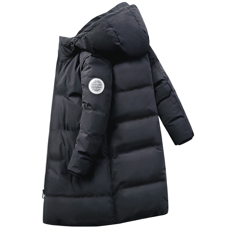 马克华菲羽绒服男连帽2020冬季新款中长款加厚保暖防寒服外套潮