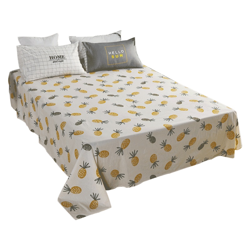 老席匠 四件套拆件床单单件纯棉学生宿舍单人女1.2双人1.8m床1.5米全棉床上被单