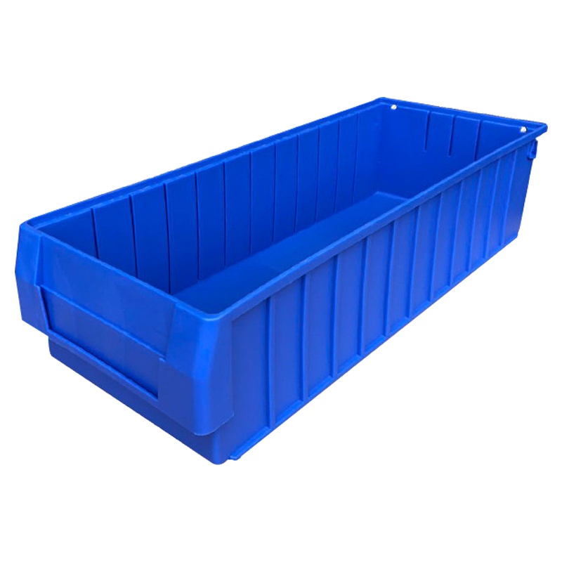 海斯迪克 gnjz-150 塑料分隔式零件盒 五金工具收纳箱螺丝盒 物料盒加厚分格箱 大4号600*235*140蓝色