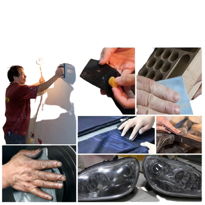 打磨抛光砂纸木工文玩墙面水磨阿斯卡利细砂纸片砂皮纸2000目沙纸砂布套装GSJ