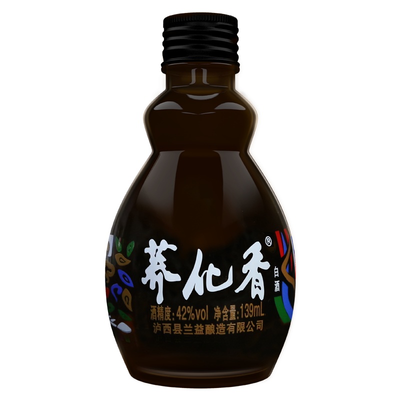 兰益42度苦荞酒白酒小瓶酒白酒口杯白酒139ml