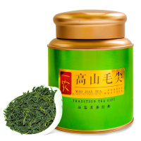 一农 特级高山毛尖茶150g/罐 绿茶 2罐送礼袋 自饮送礼佳选