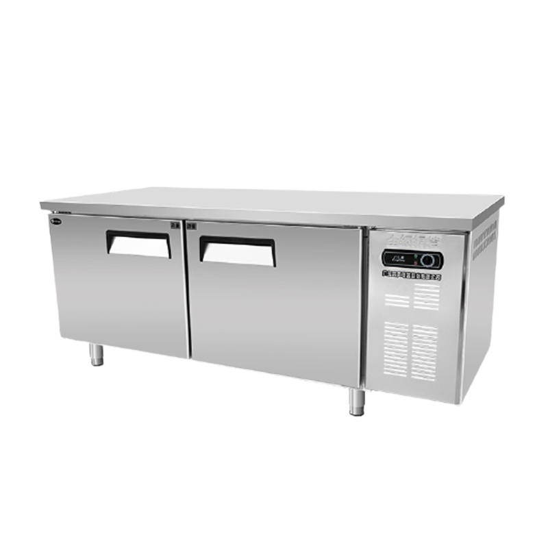 友田商用工作台冷藏保鲜厨房操作台冷冻节能冰箱双温餐饮饭店冷柜1200*600*800冷冻
