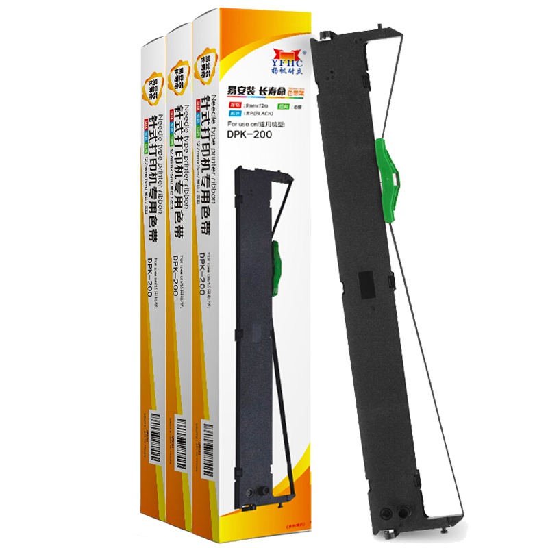 扬帆耐立(YFHC) DPK200/210 色带架(色带/碳带)含芯(适用 富士通 DPK200/200G/210)
