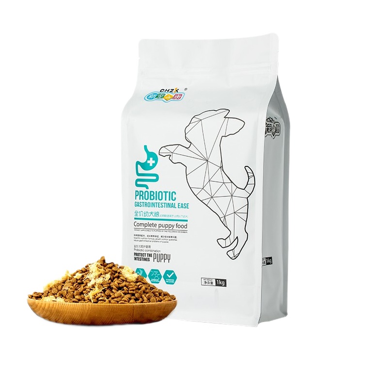 新宠之康 幼犬粮1kg 奶糕粮 大中小型犬 泰迪金毛 柯基 狗干粮 鸡肉味 全犬种狗粮 全犬种幼犬粮 2斤装