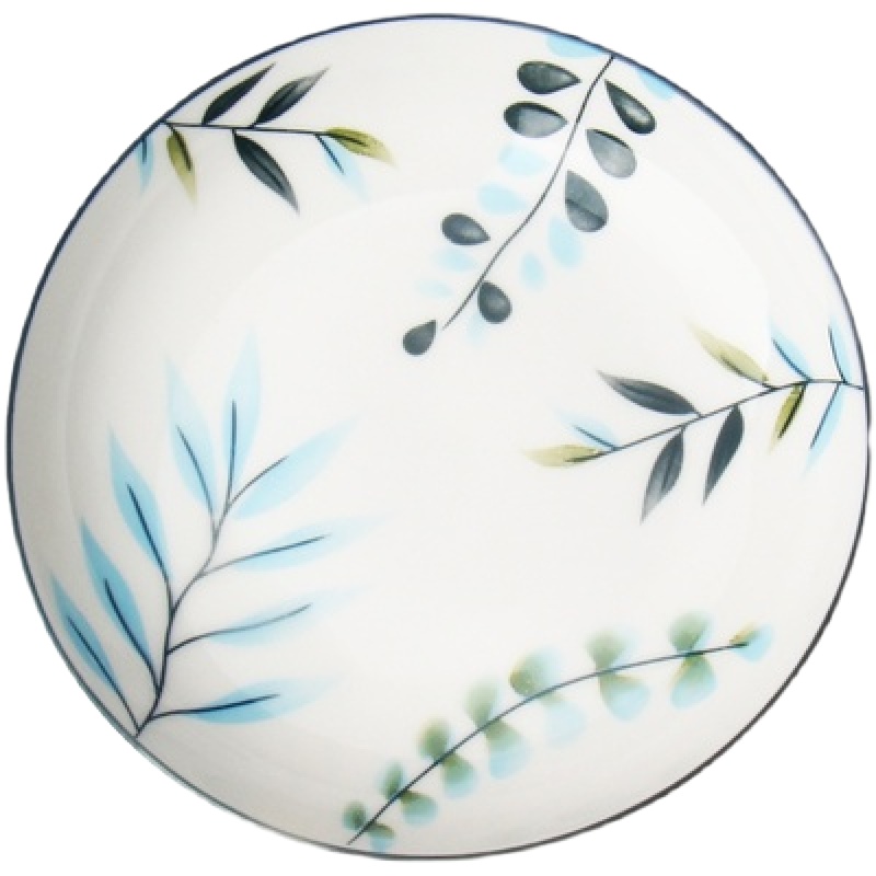 陶瓷菜盘 7寸圆盘 10个装