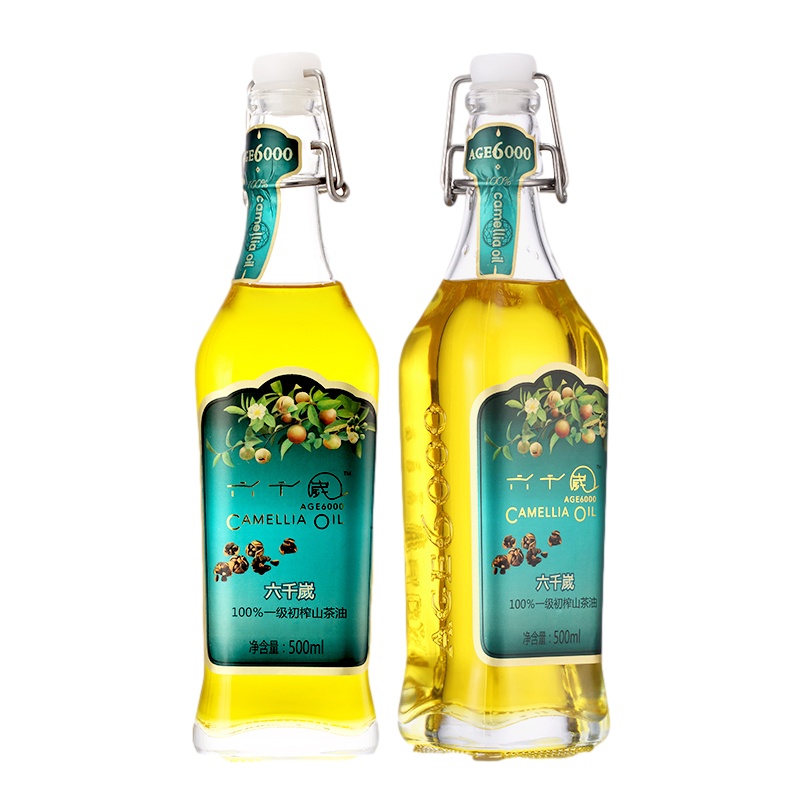 [兴宁特产馆]六千岁 冷榨纯正原香山茶油 健康食用油茶籽油 初榨茶油 孕妇月子油