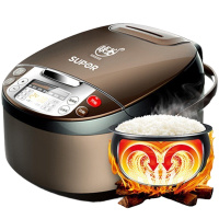 苏泊尔(SUPOR)球釜电饭煲 CFXB40FC835-75 4L/升不粘陶晶球釜内胆 预约功能 多功能电饭锅