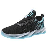 艾斯臣(ACESC) 男鞋增高透气网面男运动鞋新款潮牌百搭休闲潮鞋