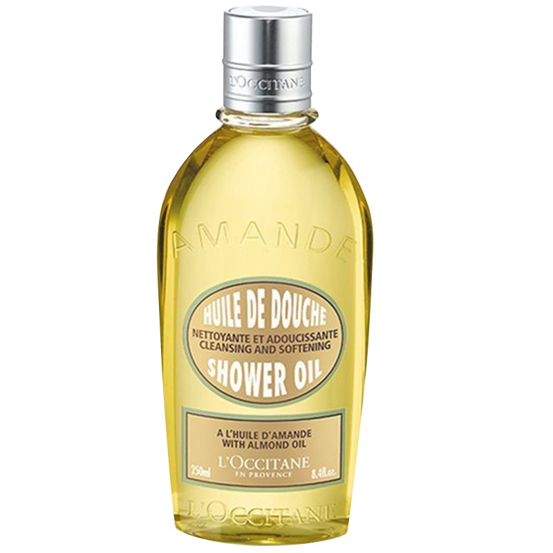 L'OCCITANE 欧舒丹 甜扁桃紧致沐浴油沐浴露 250ml 各种肤质 成人