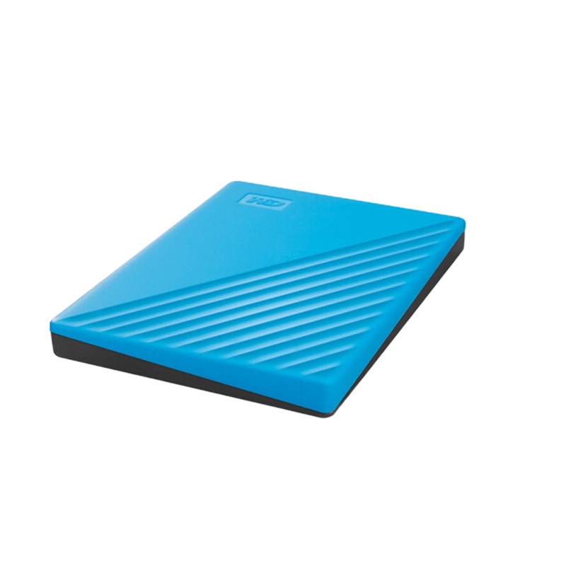 西部数据(WD)2TB USB3.0移动硬盘My Passport随行版 2.5英寸蓝色 大容量 高速 加密