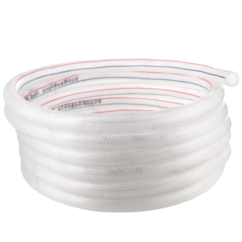 创新者 充电水泵配件PVC水管软管家用防冻洗车塑料浇水管包纱管花园管 90米网软管