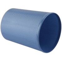 齐心L203蓝色垃圾桶直径22cm(单位:个)