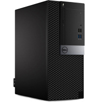 戴尔(DELL)3050台式电脑主机 I5-7500 4G 1T 集显 刻录 Win10神州网信版 三年 SC