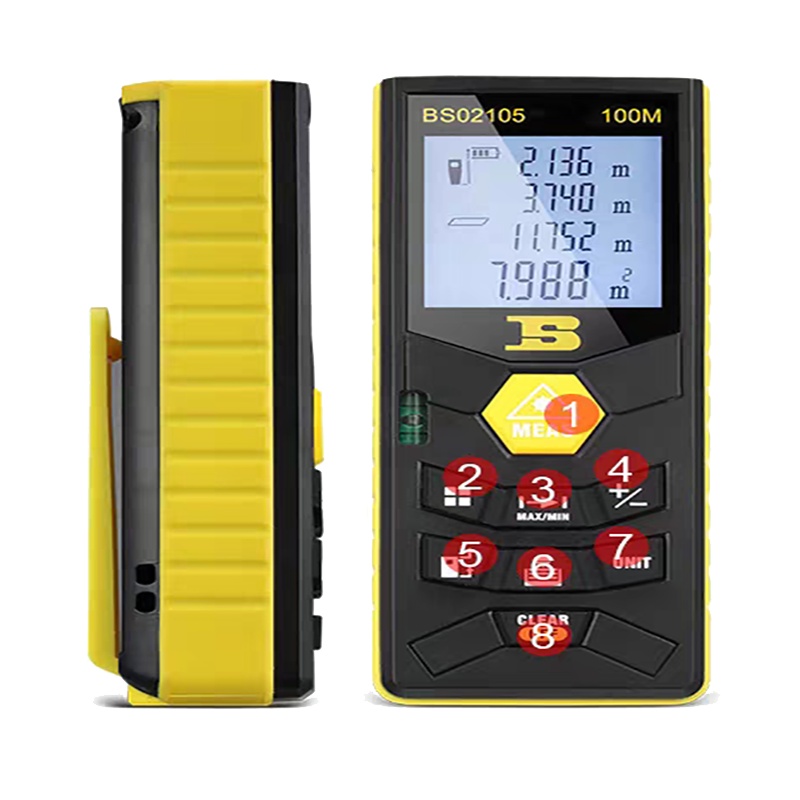 波斯 手持式红外线电子激光测距仪120米
