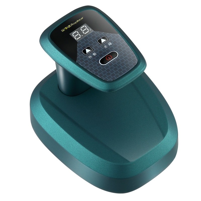 荣事达刮痧仪器电动全身疏通瘦家用经络刷淋巴按摩小腿通用吸痧神 绿色充电款