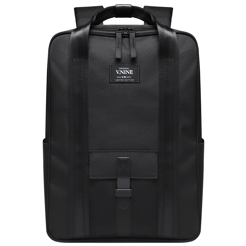 第九城（V.NINE） 双肩包男大容量电脑14英寸防水背包大中学生书包休闲背包