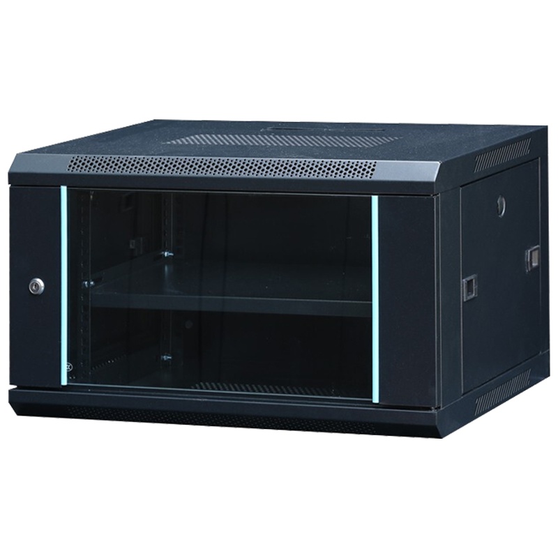 创世人 办公家具设备柜公司监控硬盘主机柜小型网 络 机 柜6U 600*450*350mm