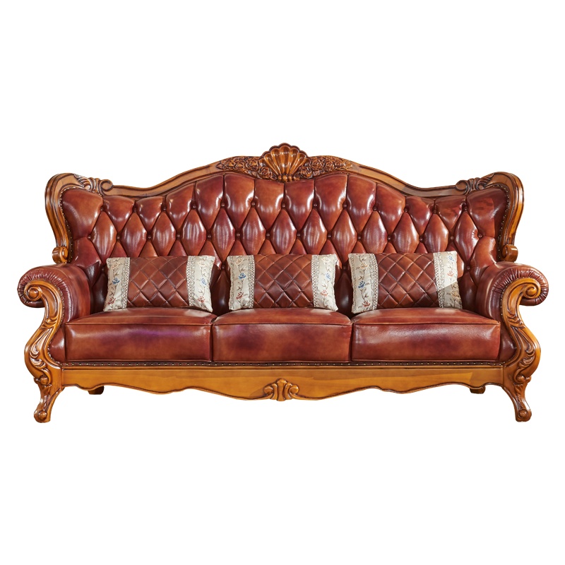 西美欧尚欧式布艺沙发组合整装奢华法式实木小户型简欧沙发客厅家具售楼处服装店