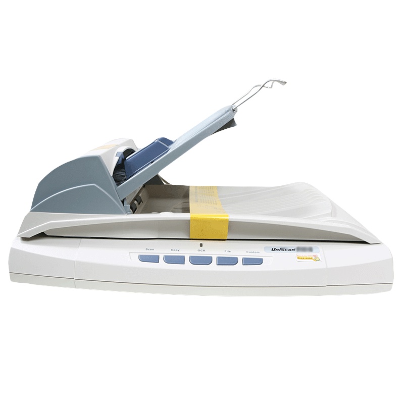 紫光(Uniscan)F15A Plus 平板及馈纸式扫描仪 A4彩色单面快速批量 每分钟15张 高清CCD 白色
