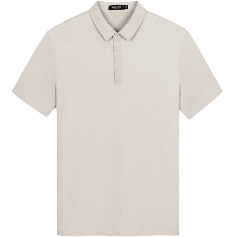 千纸鹤男装纯棉多色上衣2020春夏季休闲polo衫男短袖T恤25245